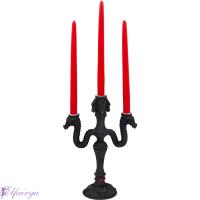 Dreiarmiger Kerzenleuchter  Drache "Candelabra"